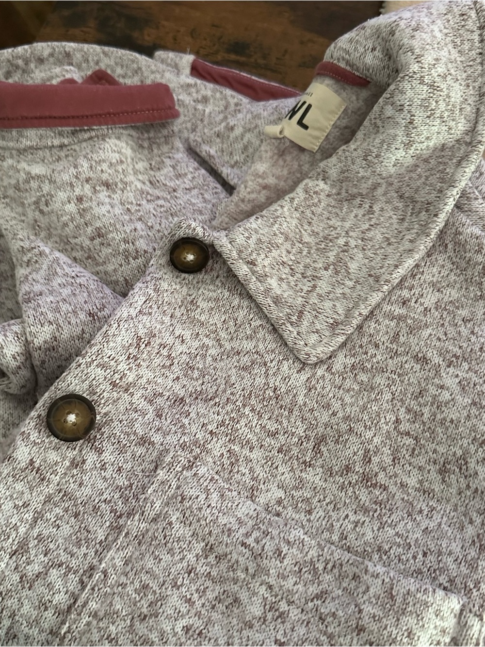 Madewell Sweater Fleece Shirt Jacket BOHO Shacket